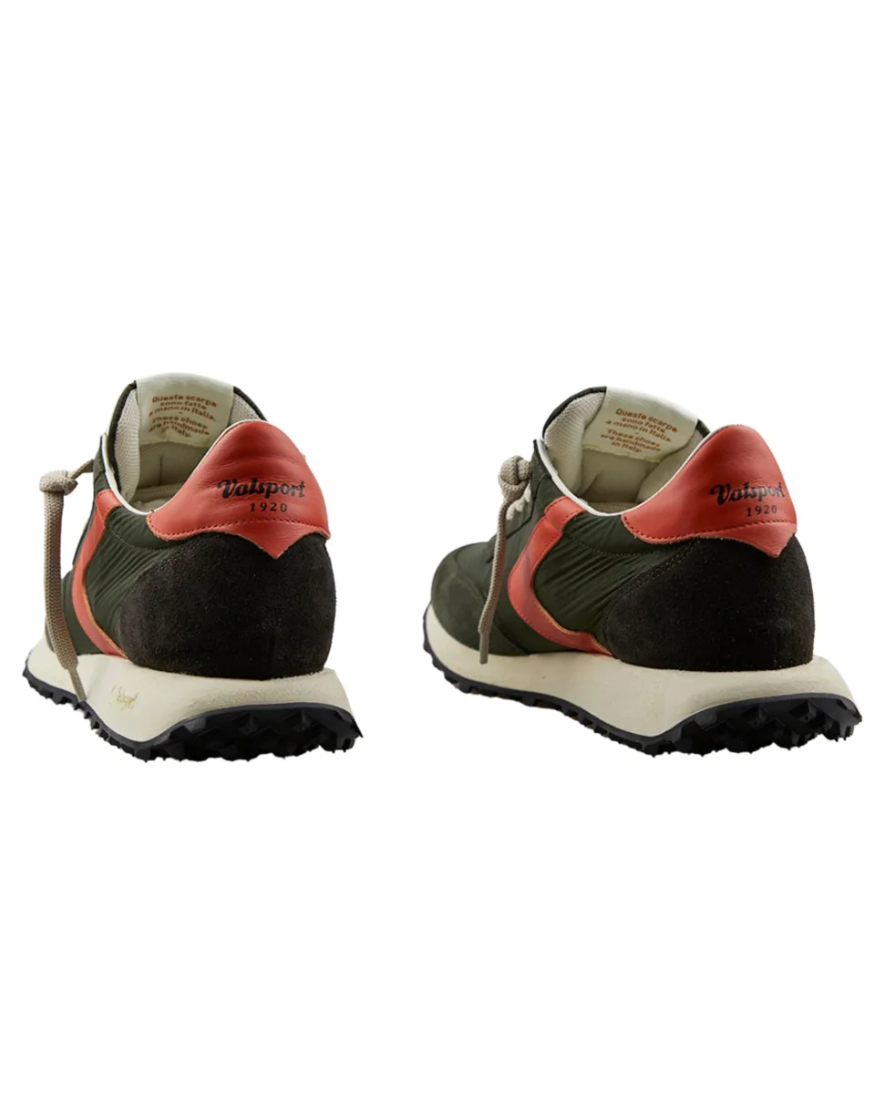 Valsport Sneaker Start Heritage Ripstop Verde Arancio Uomo - immagine 5