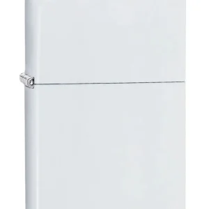 Zippo Antivento Ricaricabile Made In Usa Bianco Unisex