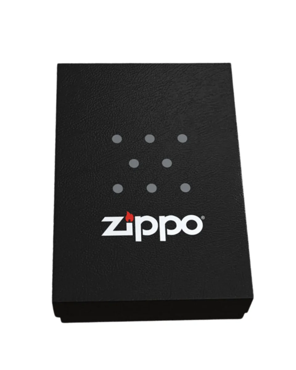 Zippo Antivento Ricaricabile Made In Usa Nero 22A041 SCHELETRO - immagine 3