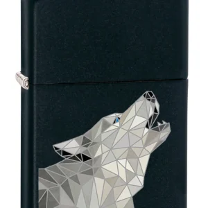 Zippo Accendino Antivento Ricaricabile Made In Usa Nero Unisex 22h006