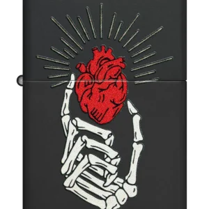 Zippo accendino Antivento Made In Usa Ricaricabile Nero Unisex