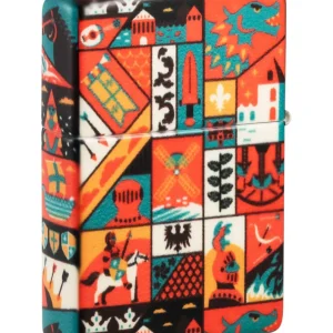 Zippo Antivento Ricaricabile Made In Usa Multicolore Unisex