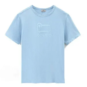 T-SHIRT UOMO IN PURO COTONE CAMPANULA BLUE - CFWOTE0096MRUT3369 31066