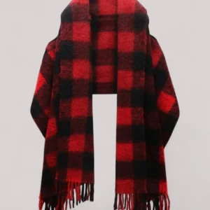 SCIARPA DONNA A MANTELLA RED BUFFALO