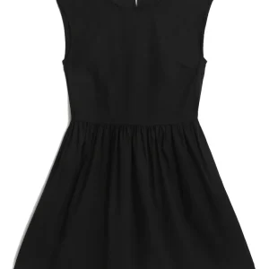 ABITO DONNA POPELINE NERO - CFWWDR0068FRUT1509 100