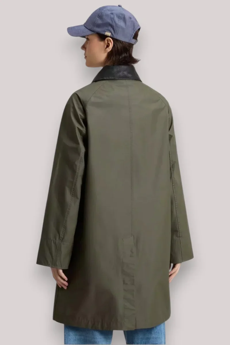 IMPERMEABILE DONNA DUNDEE COATWAXED DARK GREEN - immagine 5