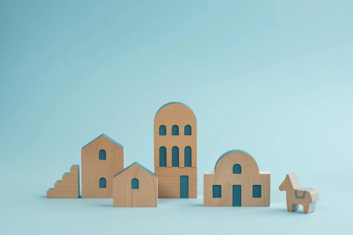 CYCLADES SET - Villaggio in legno - immagine 3