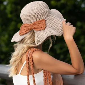 Cappello pescatore uncinetto AMALFI