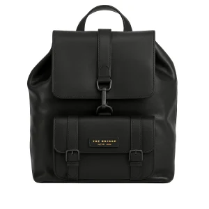 The Bridge Zaino in Pelle Nero Donna Uomo Cesare 461515D9