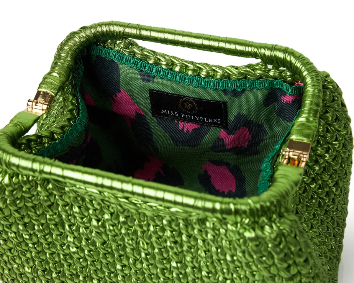 Clutch bag CARTAGENA verde - immagine 5