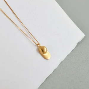 Collana con ciondolo BUTTON