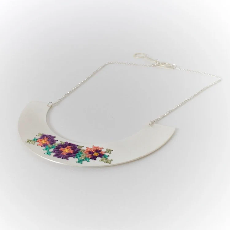 Collana rigida EMBROIDERED - immagine 5