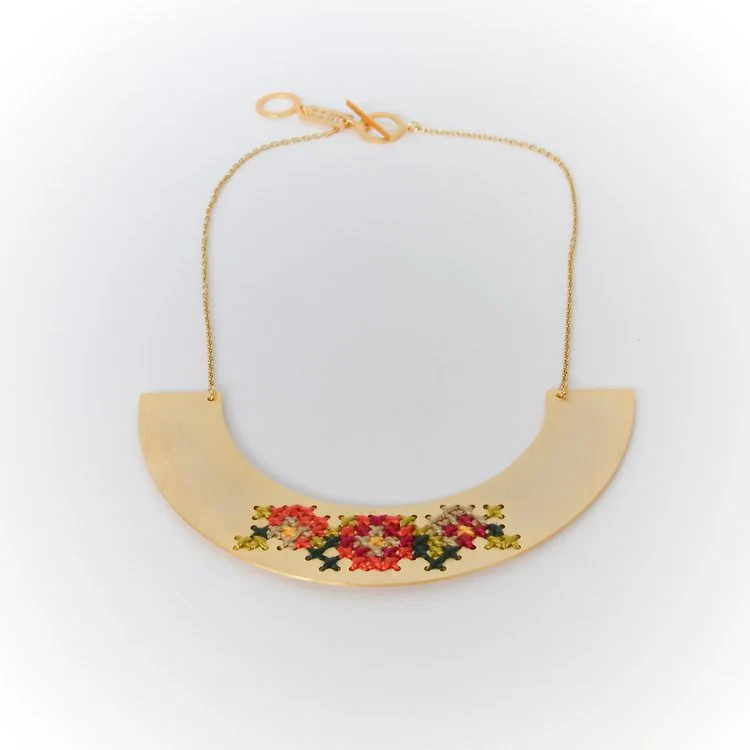 Collana rigida EMBROIDERED - immagine 4