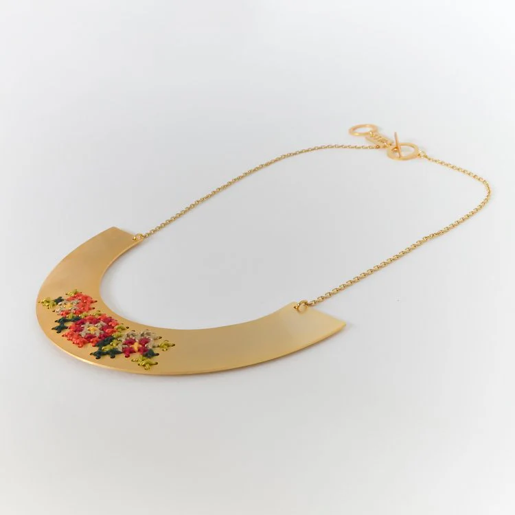 Collana rigida EMBROIDERED - immagine 3