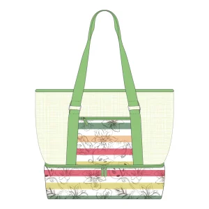 THUN Borsone spiaggia mare piscina Borsa frigo Eleganza Esotica 30x36x8 cm D003326