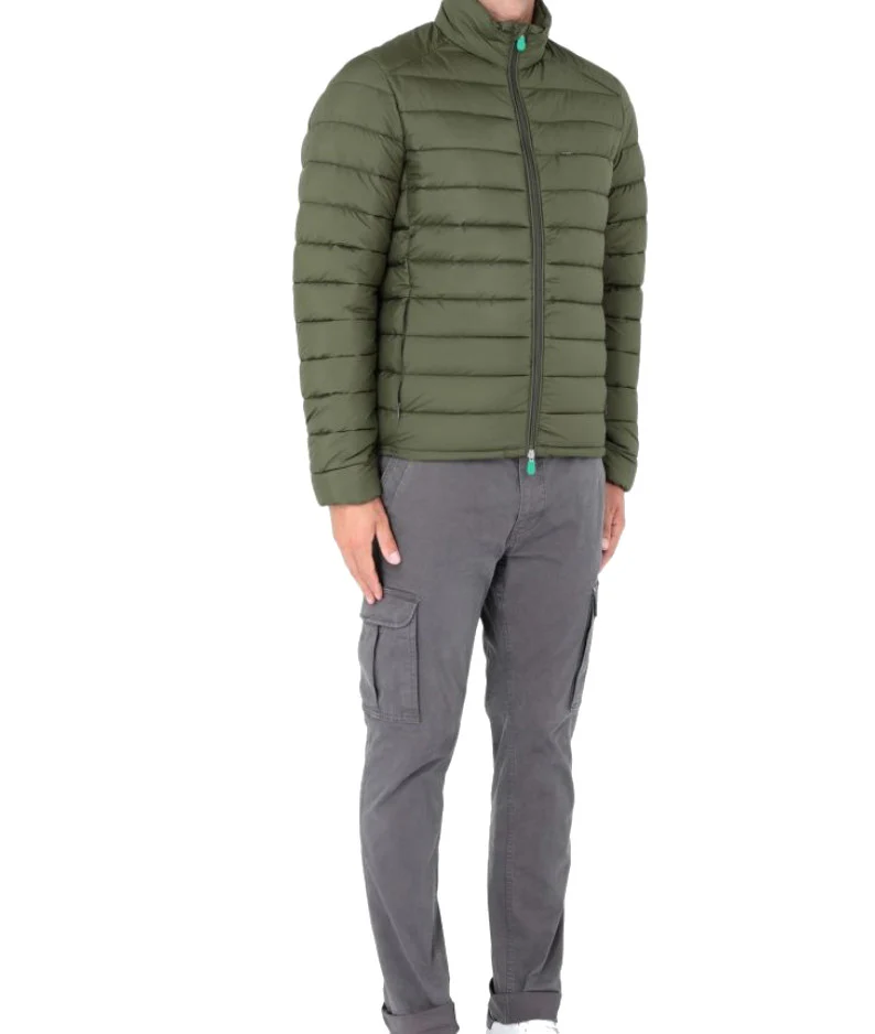 GIUBBINO UOMO PLUMTECH RECYCLED GREEN - D3034M RECY7 - immagine 3