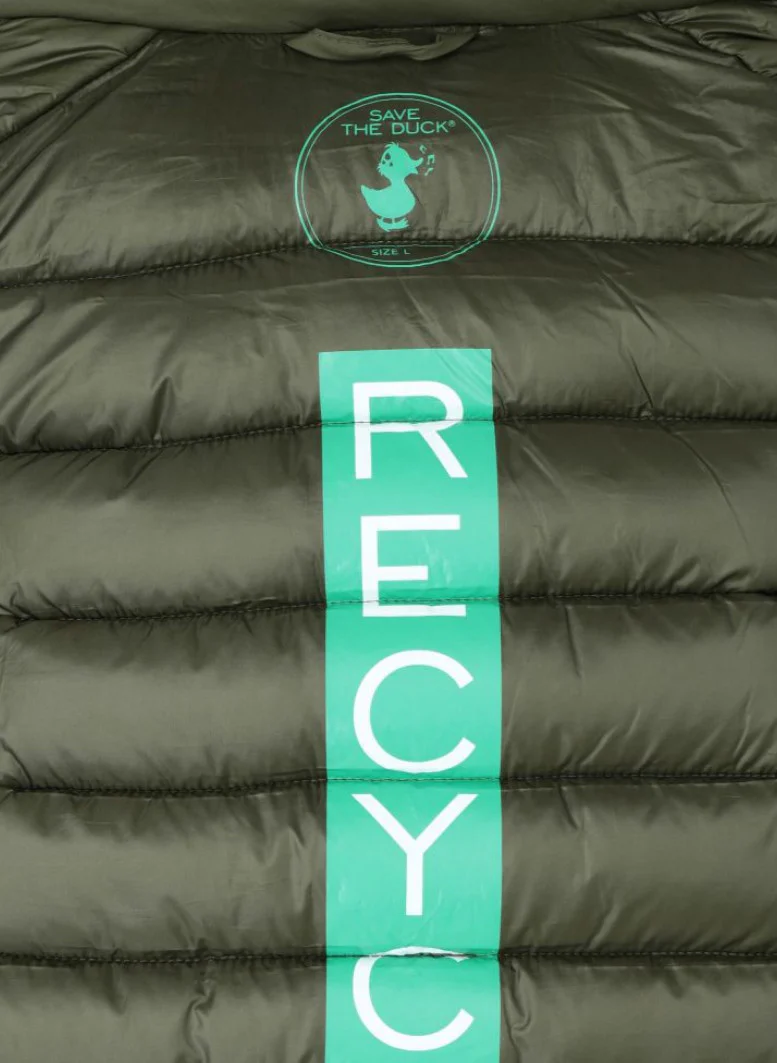 GIUBBINO UOMO PLUMTECH RECYCLED GREEN - D3034M RECY7 - immagine 5