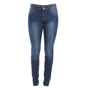 JEANS DONNA IN COTONE STRETCH - BLU DENIM 5 POCKET LIGHT