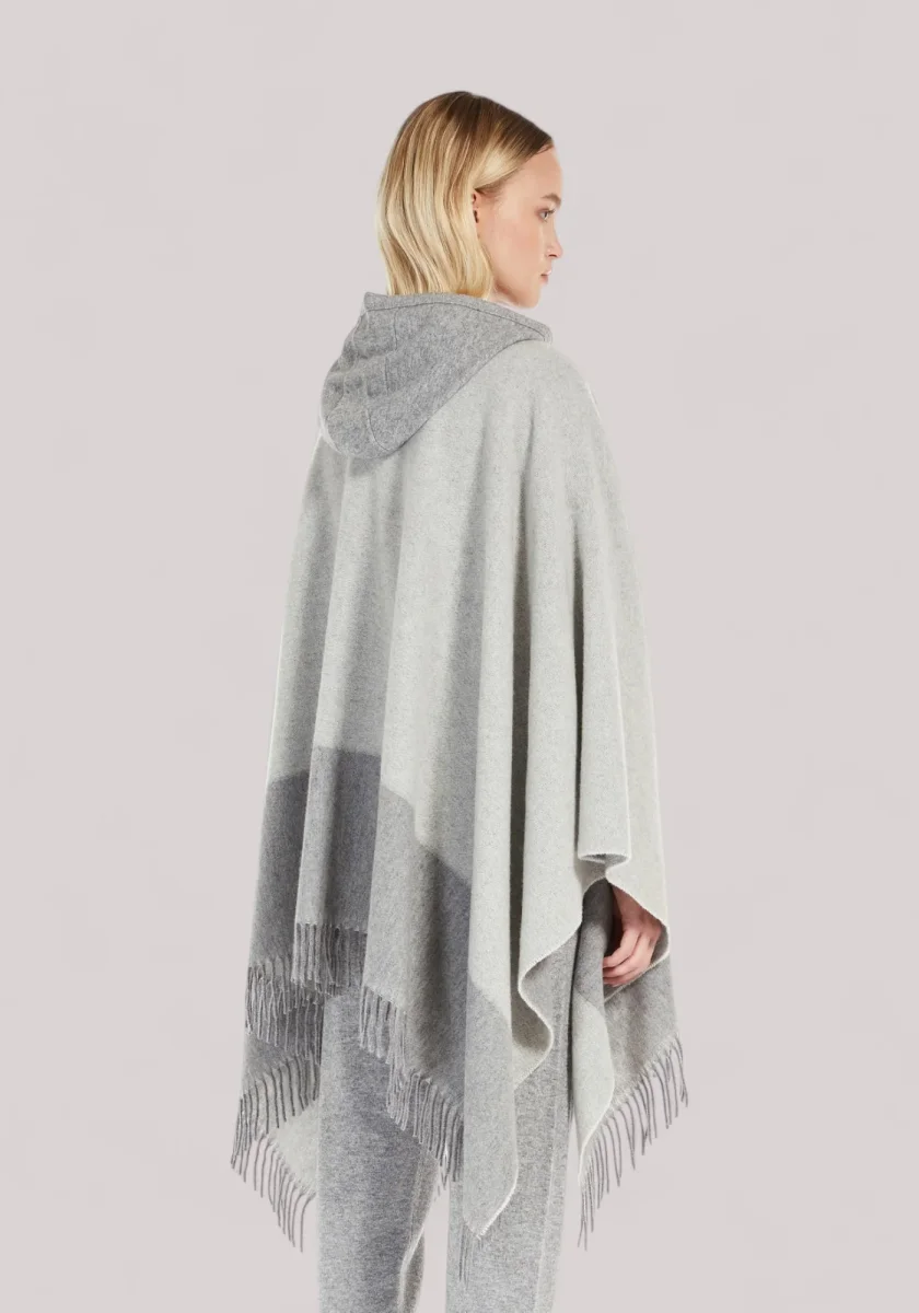 SCIARPA DONNA GRIGIO BIANCO - immagine 4