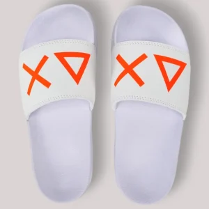 SCARPE DONNA BIANCO - SLIPPERS LOGO