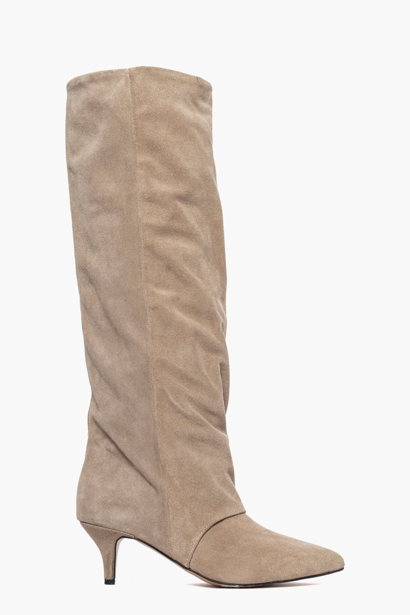 Stivali Angel 1 camoscio taupè