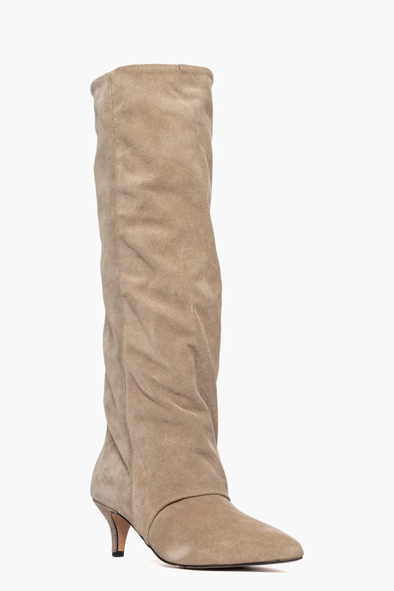 Stivali Angel 1 camoscio taupè - immagine 3