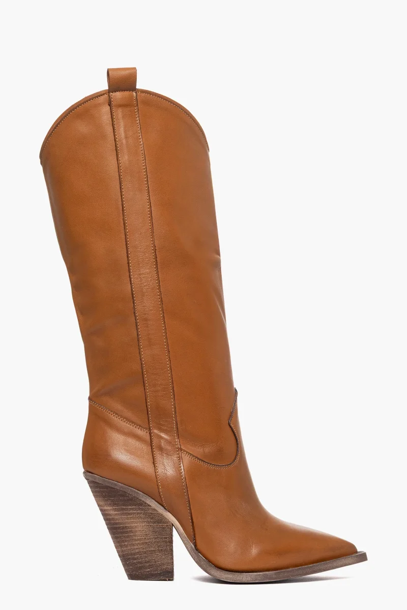 Stivali Cecilia pelle cuoio