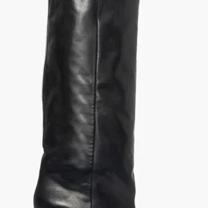 Stivale gambale ampio Angel XM pelle nero