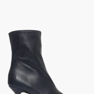 Stivaletti pelle blu Love 2