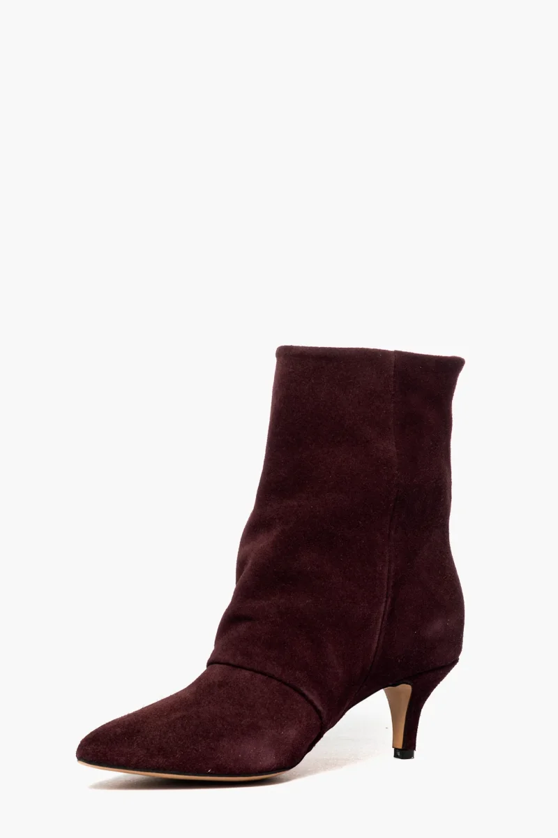 Stivaletti Angel 2 camoscio vinaccia - immagine 4