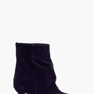 Stivaletti Angel 2 camoscio viola scuro