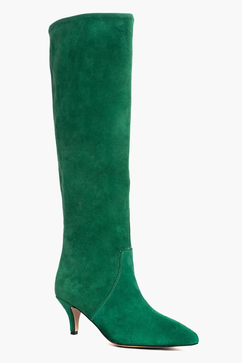 Stivali Agua camoscio verde prato - immagine 3