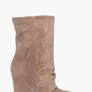 Stivaletti Florida camoscio taupe