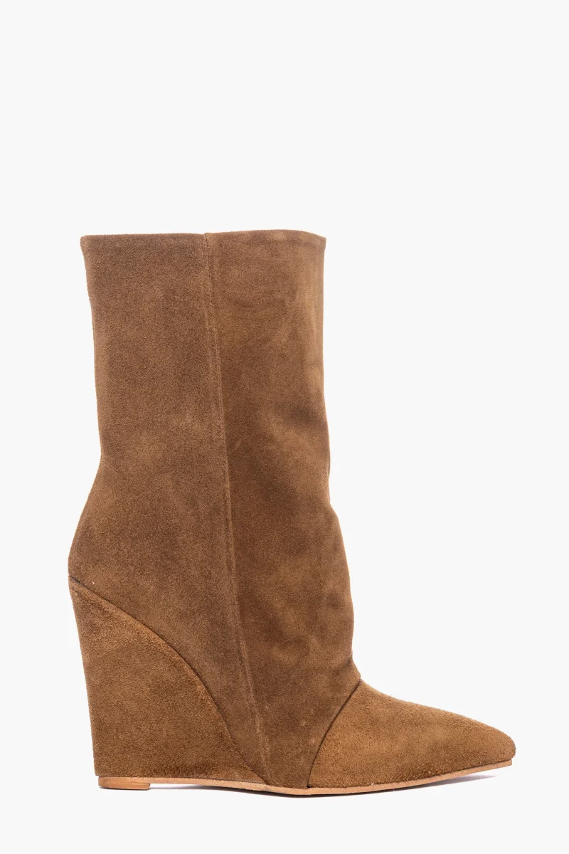 Stivaletti Florida camoscio cuoio