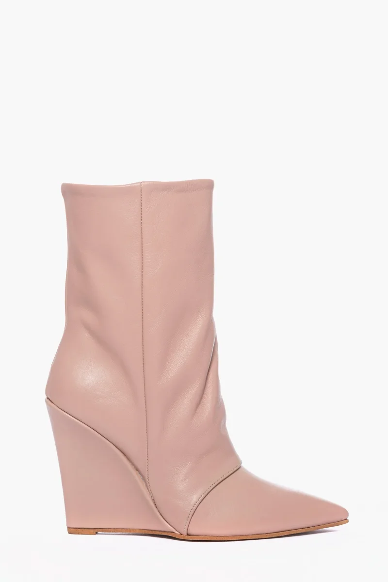 Stivaletti Florida pelle rosa