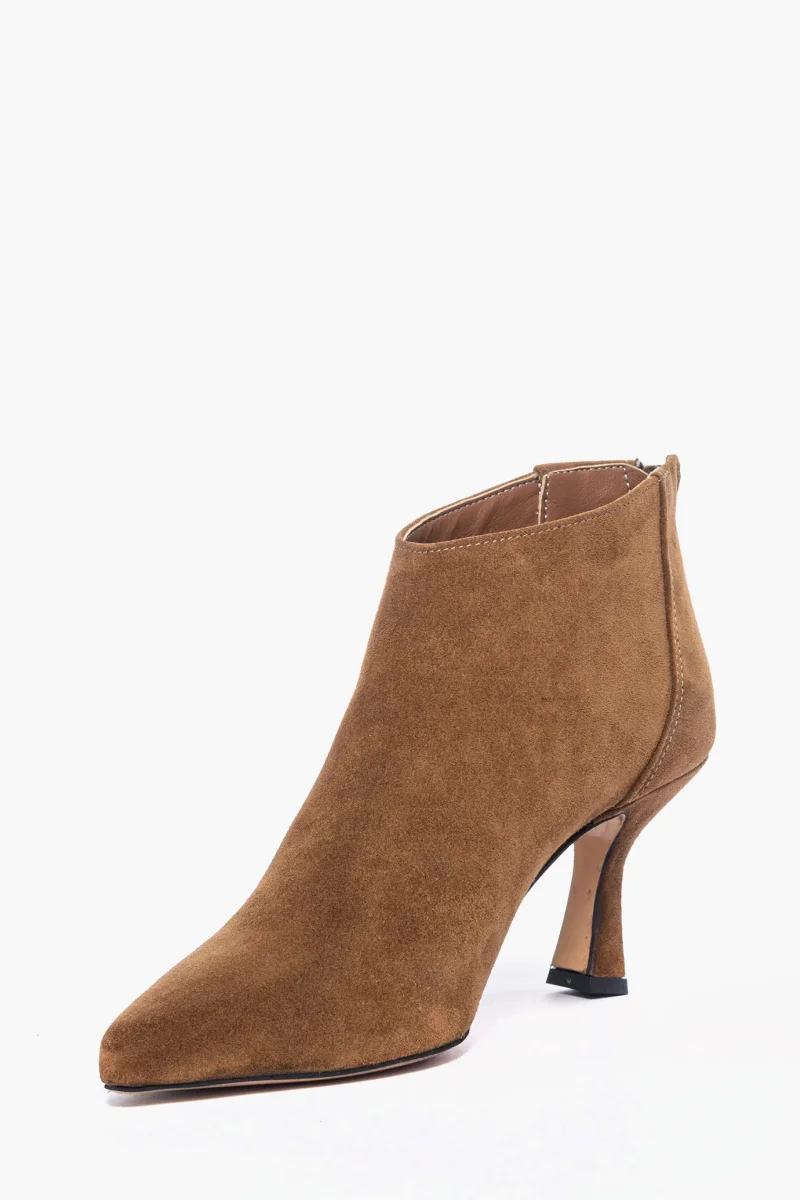 Tronchetti Love 1 camoscio cuoio - immagine 4