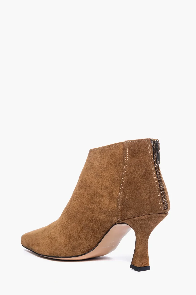 Tronchetti Love 1 camoscio cuoio - immagine 5