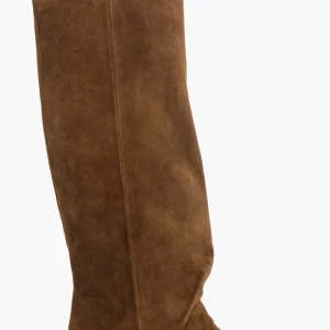 Stivali camoscio cuoio aggrappato 279