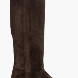 Stivali 281 camoscio cioccolato