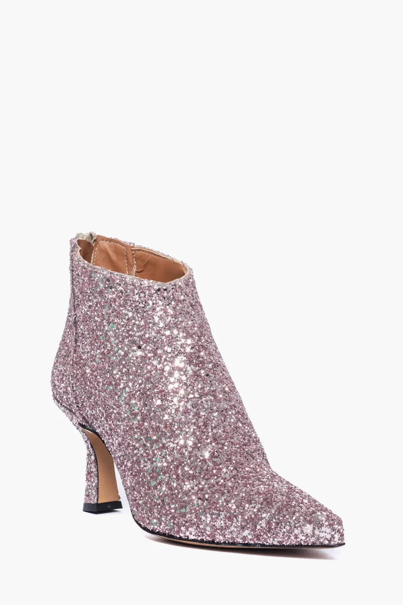 Tronchetti Love 1 glitter rosa chiaro - immagine 3