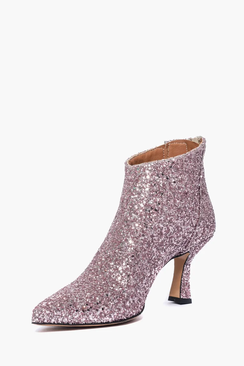 Tronchetti Love 1 glitter rosa chiaro - immagine 4