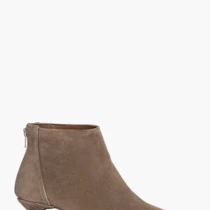 Tronchetti 2502 camoscio taupe tacco 6 cm