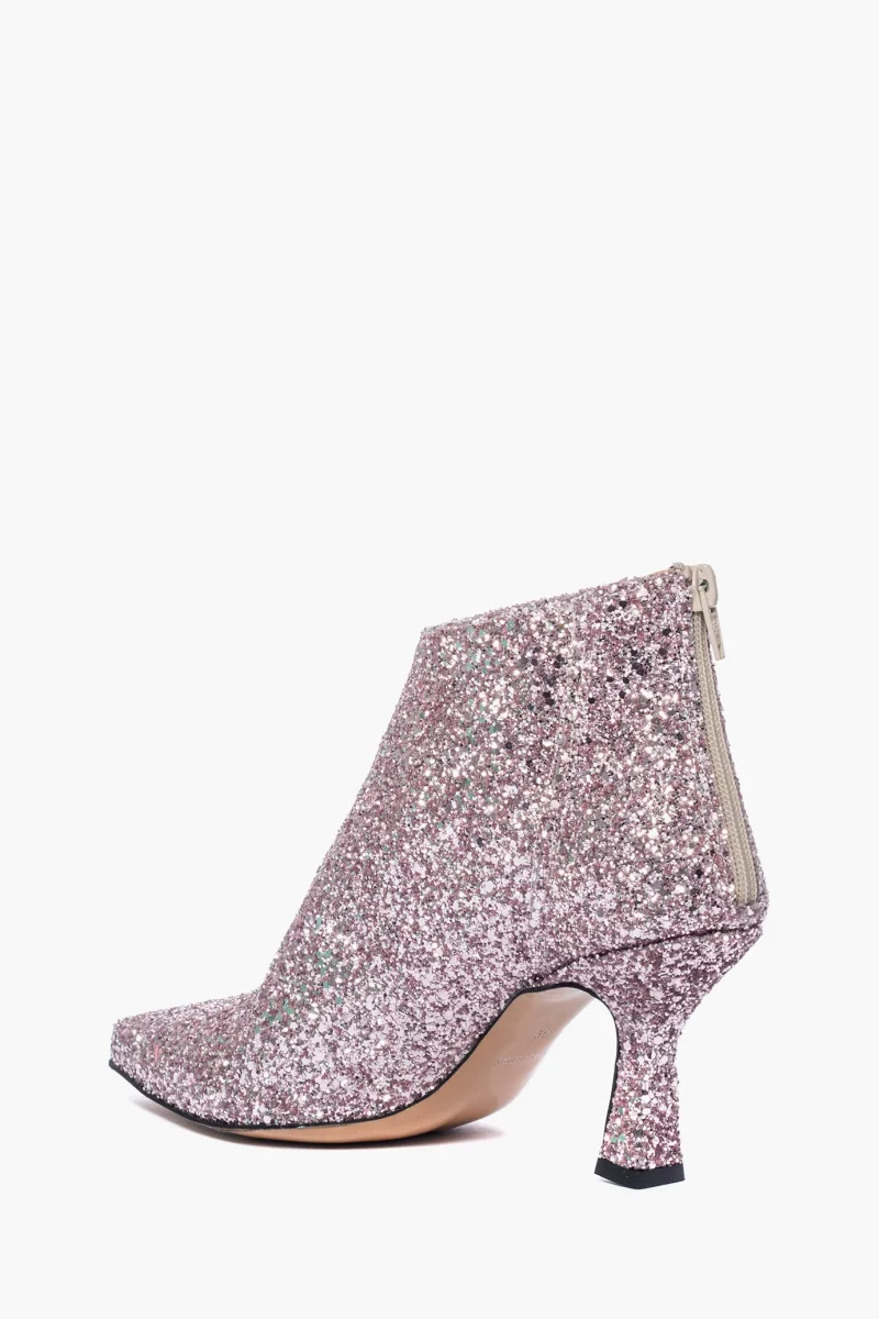 Tronchetti Love 1 glitter rosa chiaro - immagine 5