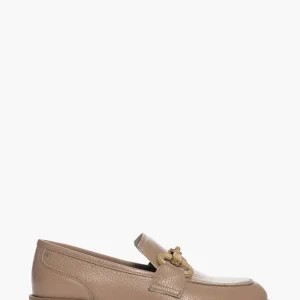 Mocassini Ibz 20 pelle bottolato fango