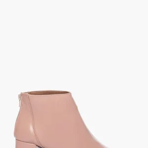 Tronchetti Pony 2502 pelle rosa