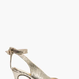 Sandali crac oro Mango Laura