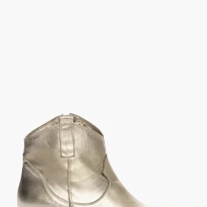 Stivaletti Tex 10 pelle polvere oro