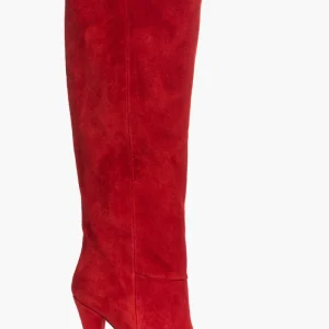 Stivali Lorena 11 camoscio rosso