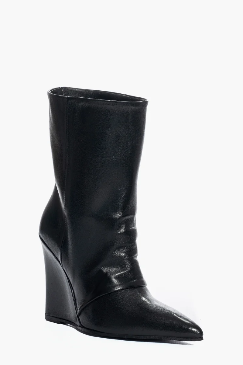 Stivaletti Florida pelle nero - immagine 3
