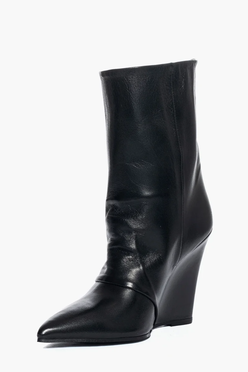 Stivaletti Florida pelle nero - immagine 4